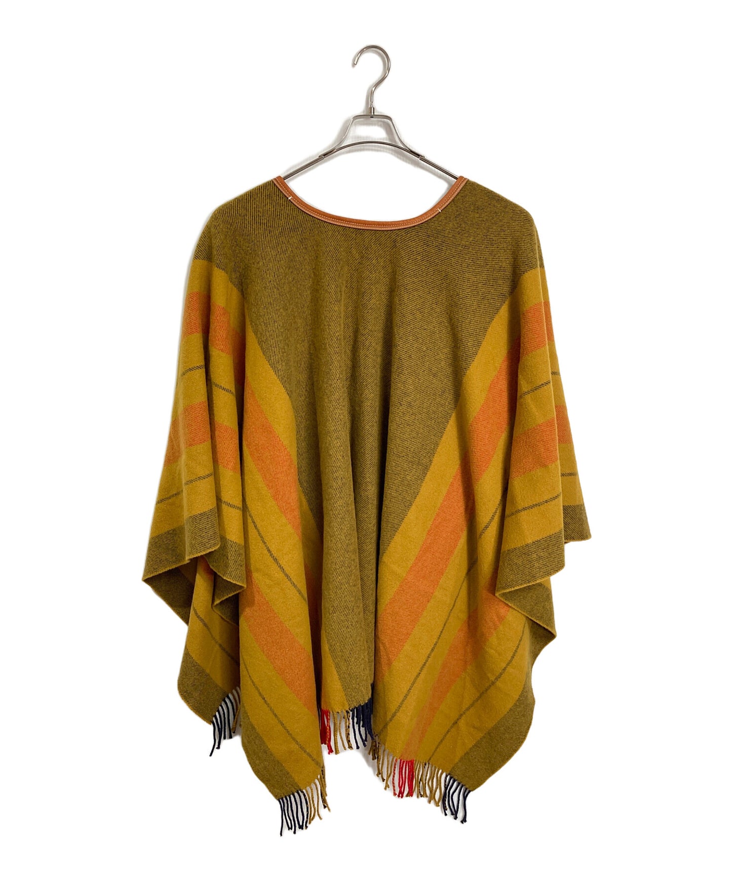[Pre-owned] HERMES Locabar / Poncho with Tassels