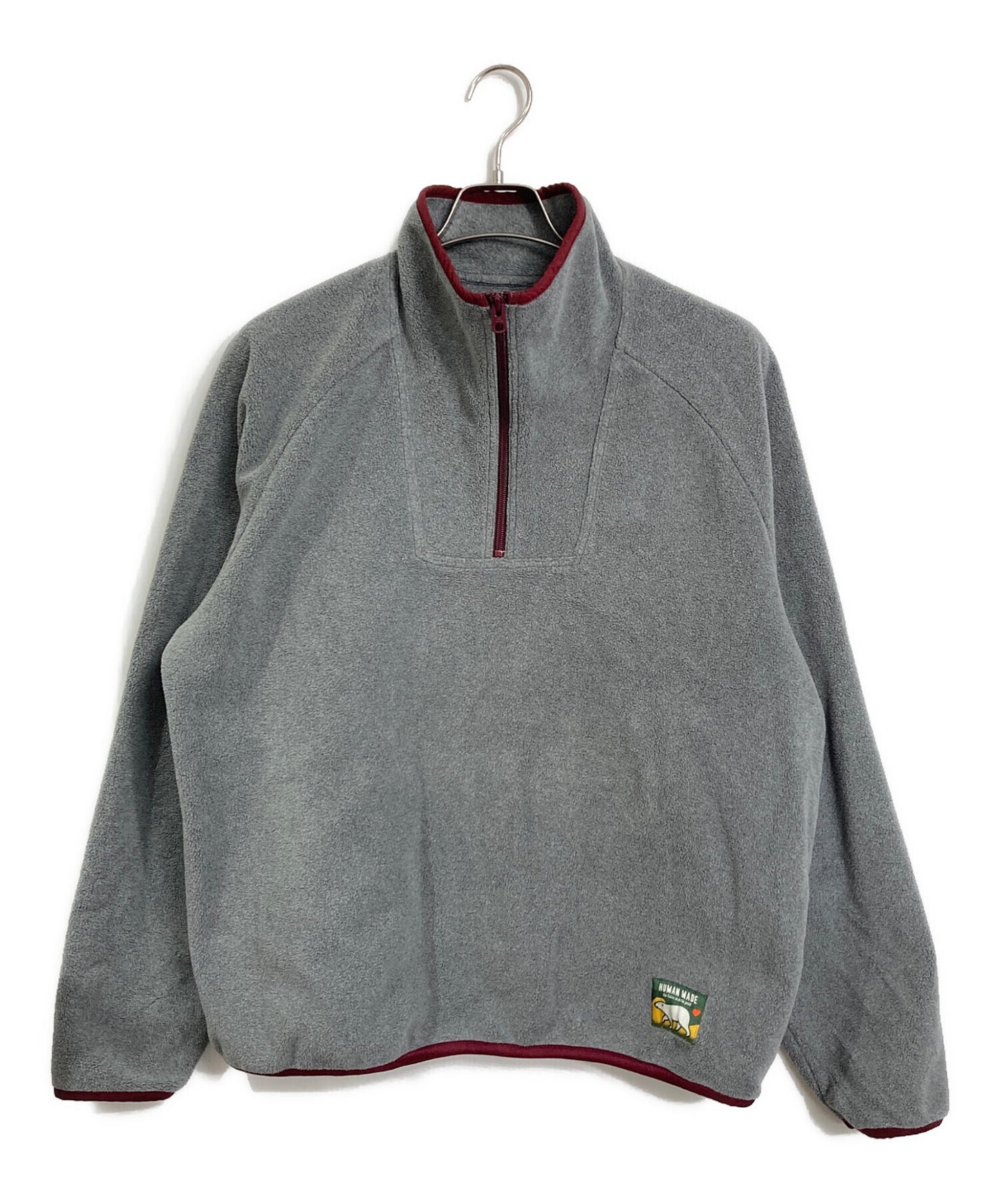 [Pre-owned] HUMAN MADE Fleece Half-Zip Pullover HM28CS019