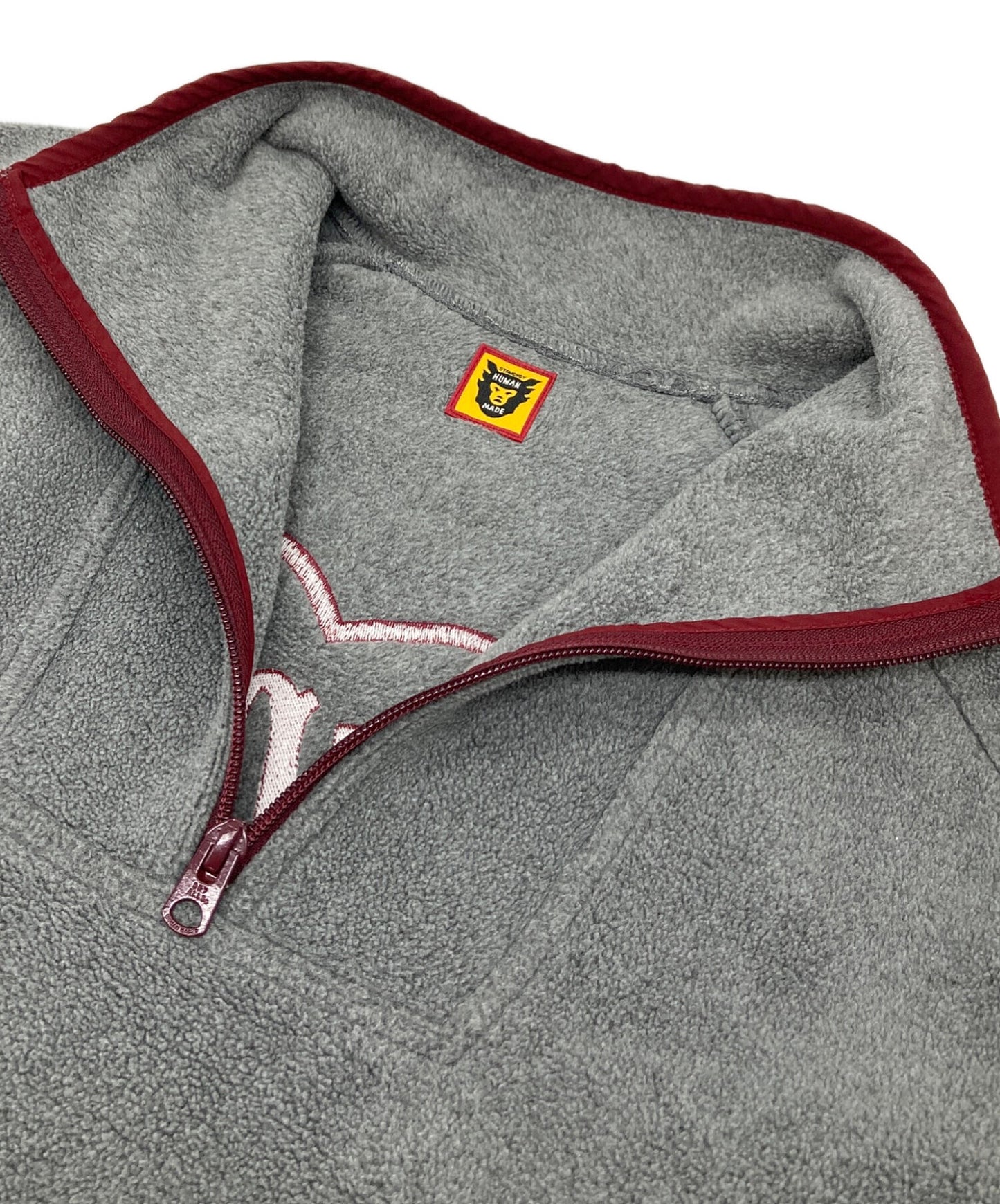 [Pre-owned] HUMAN MADE Fleece Half-Zip Pullover HM28CS019