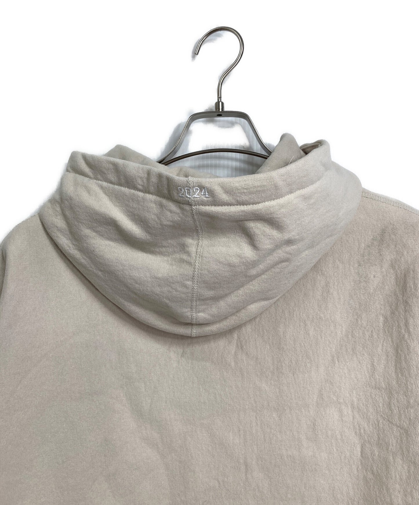 [Pre-owned] SUPREME Box Logo Hooded “Stone” Sweatshirt 24FW