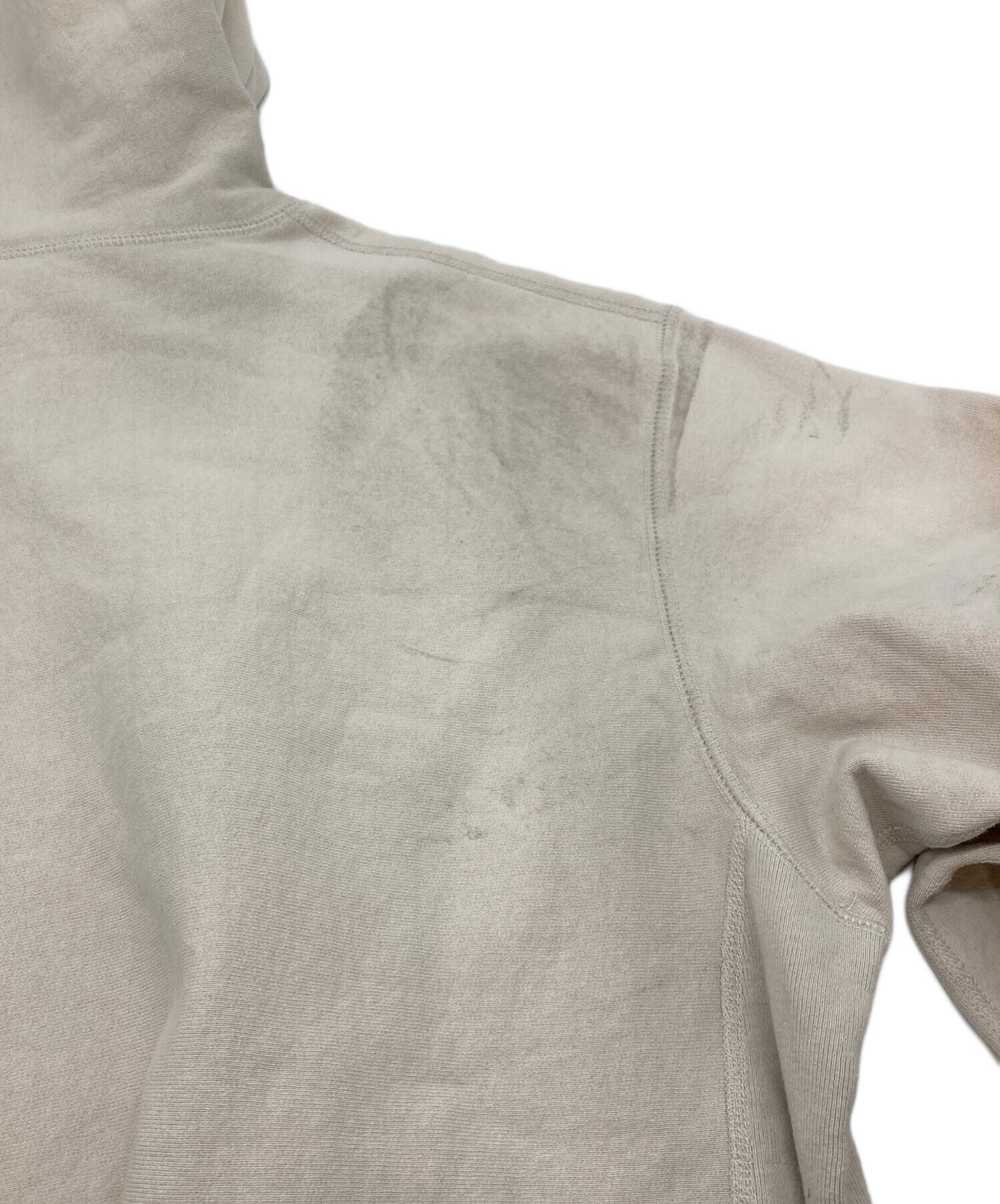 [Pre-owned] SUPREME Box Logo Hooded “Stone” Sweatshirt 24FW