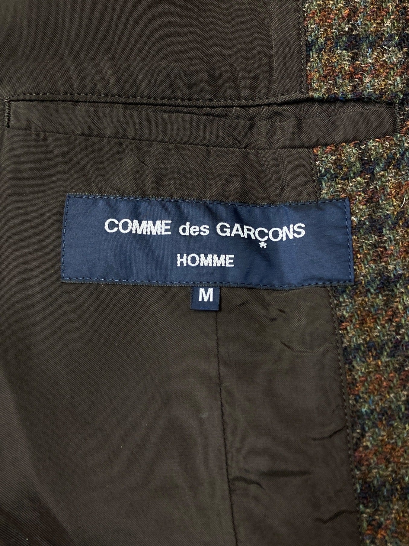 [Pre-owned] COMME des GARCONS HOMME tweed jacket HT-J042