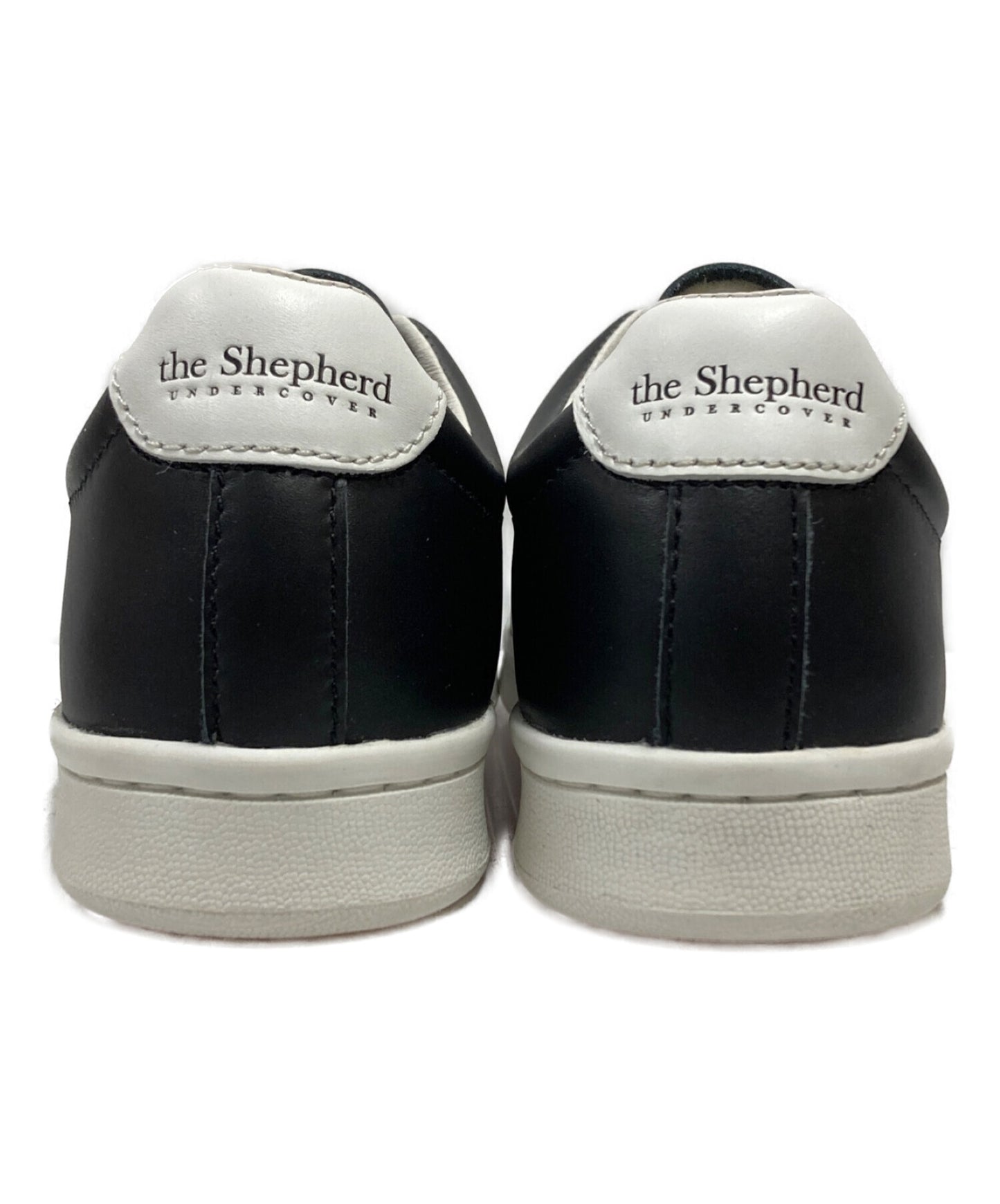 [Pre-owned] UNDERCOVER Sheep embroidered leather sneakers