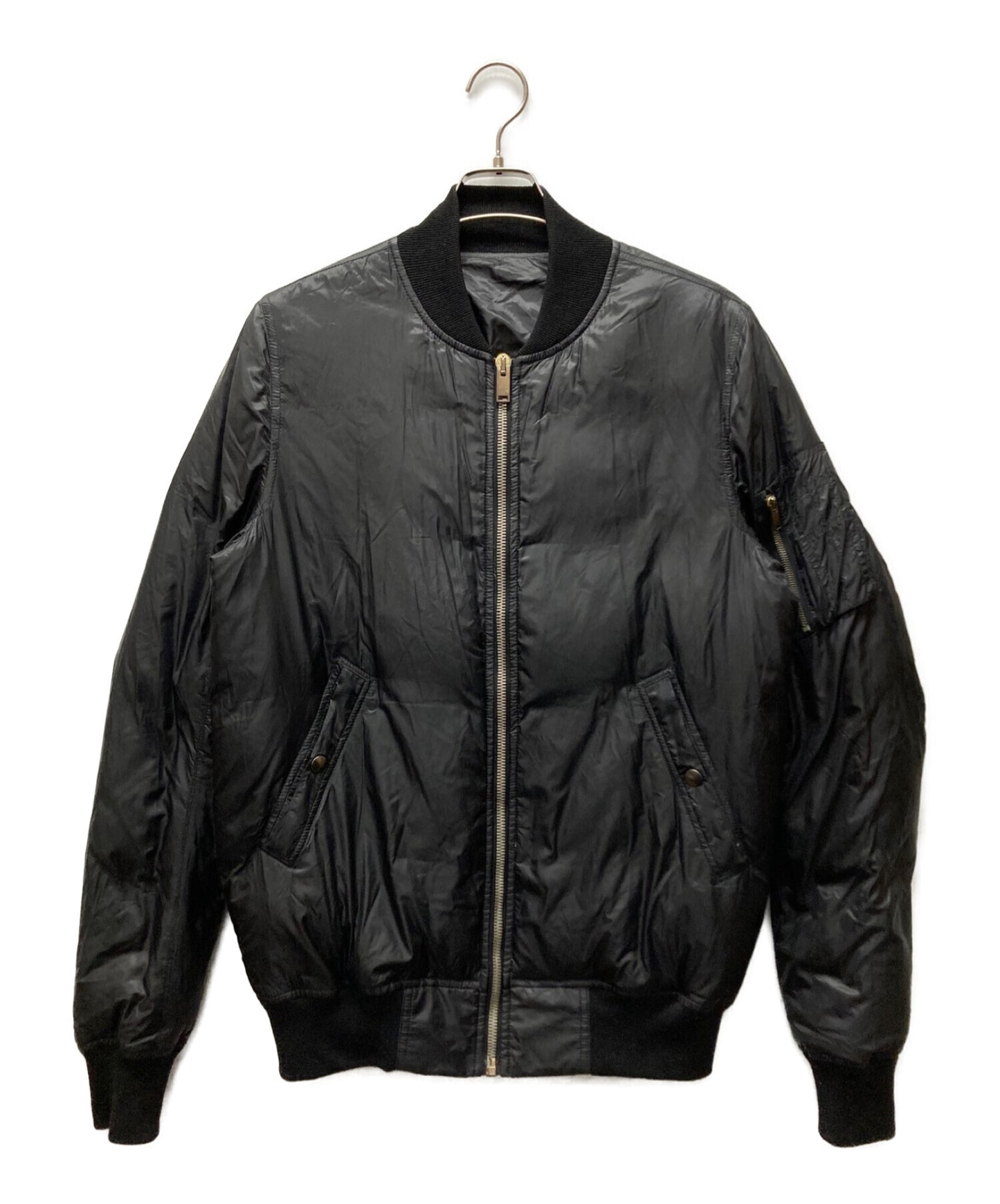 [Pre-owned] RICK OWENS FLIGHT BOMBER DOWN JACKET RU13F07013-NX