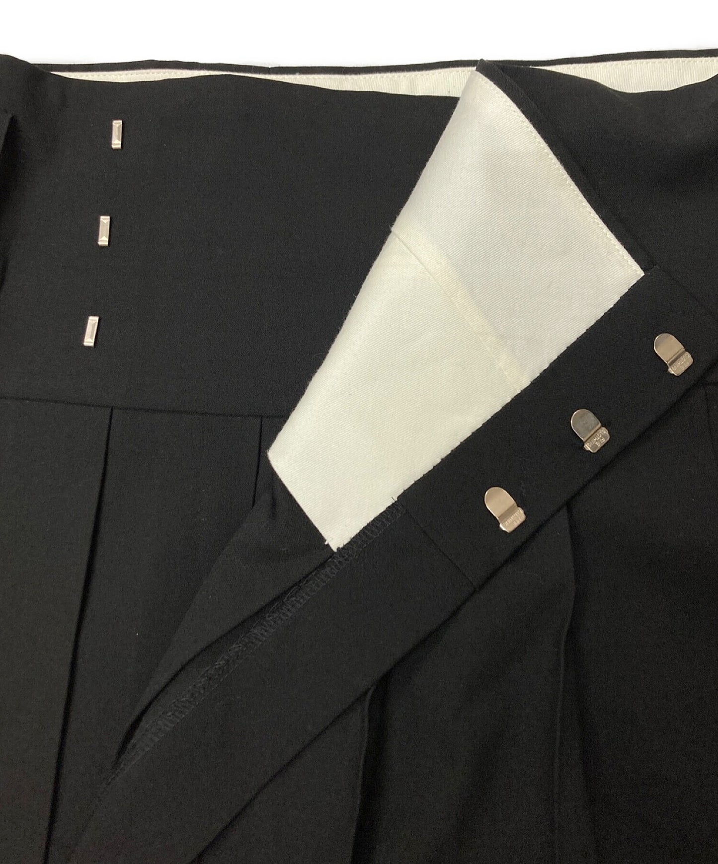 [Pre-owned] COMME des GARCONS HOMME PLUS Cashmere blend wrap skirt PJ-A003