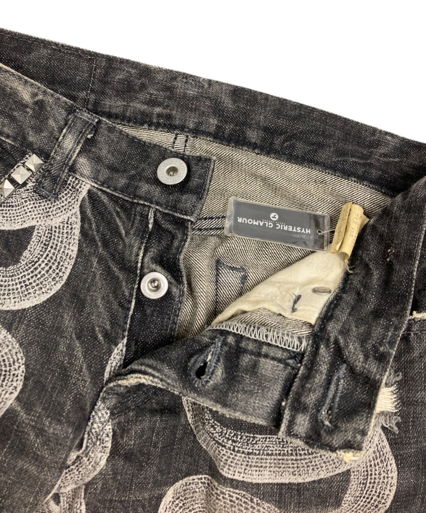 [Pre-owned] Hysteric Glamour skinny denim pants 3AP-4561