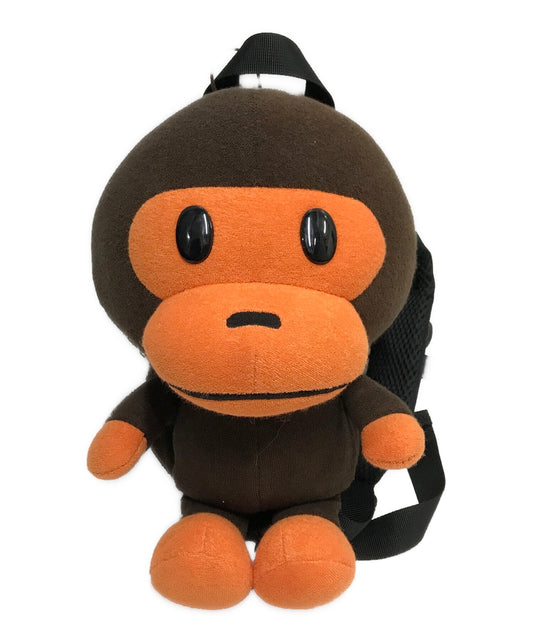 [Pre-owned] A BATHING APE BABY MILO PLUSH DOLL DAY PACK K 002GDG303609X