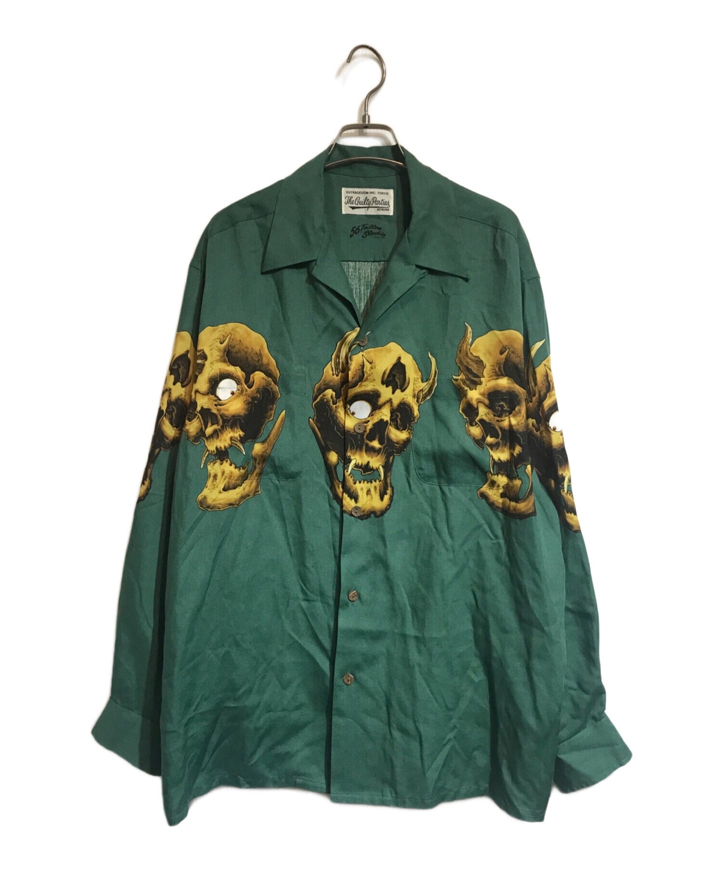 [Pre-owned] WACKO MARIA L/S HAWAIIAN SHIRT