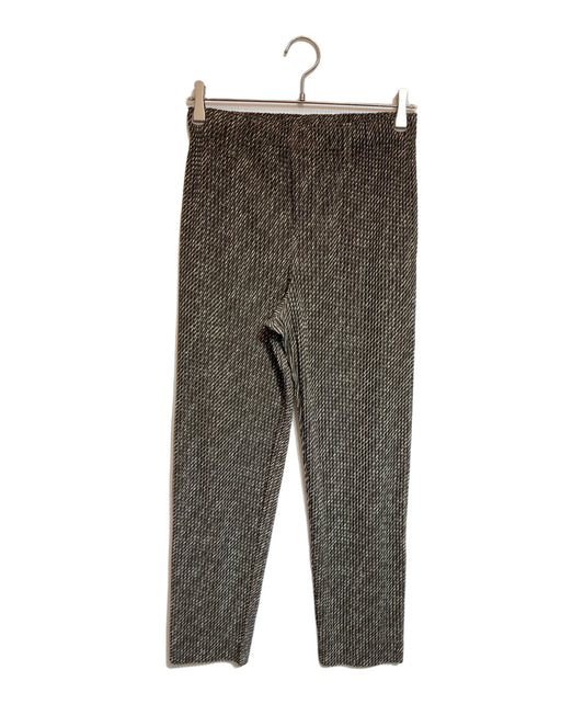 [Pre-owned] HOMME PLISSE ISSEY MIYAKE pleated pants with a full pattern hp41jf361