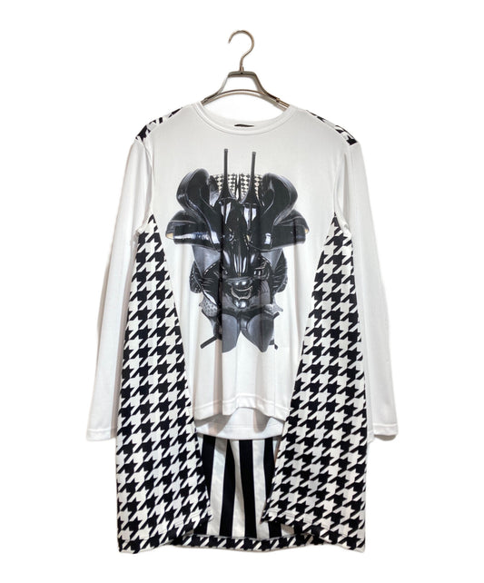 [Pre-owned] COMME des GARCONS HOMME PLUS Docking Graphic Cut and Sew PH-T005