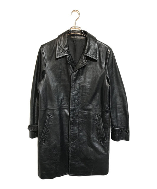 [Pre-owned] COMME des GARCONS HOMME PLUS All-leather stainless-steel collar coat PC-C005