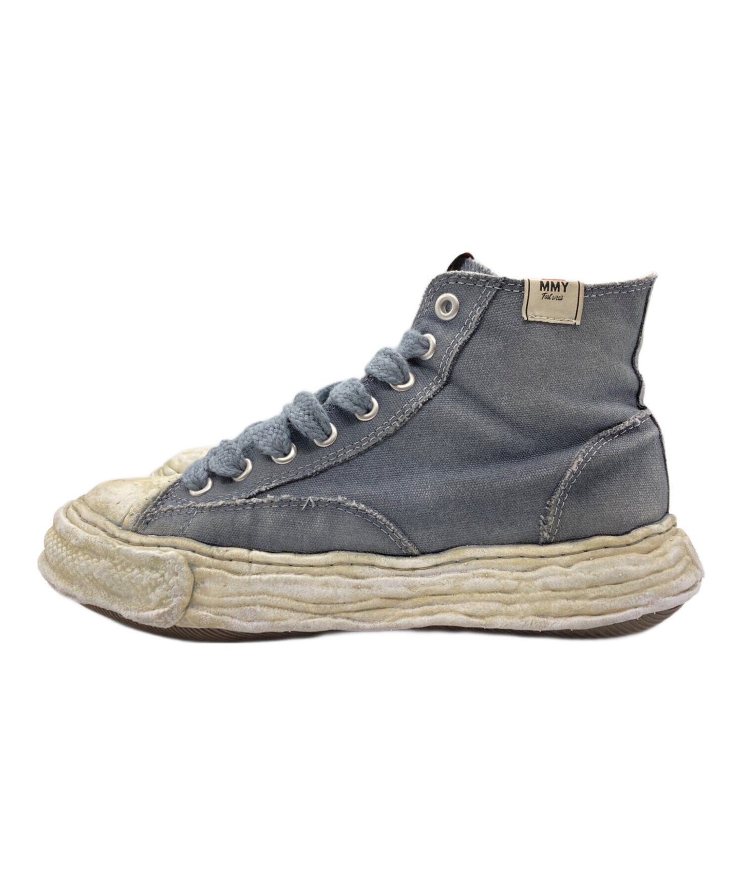 [Pre-owned] MIHARA YASUHIRO PETERSON 23 HIGH CANVAS GARMENT DYE/Sneakers A12FW705