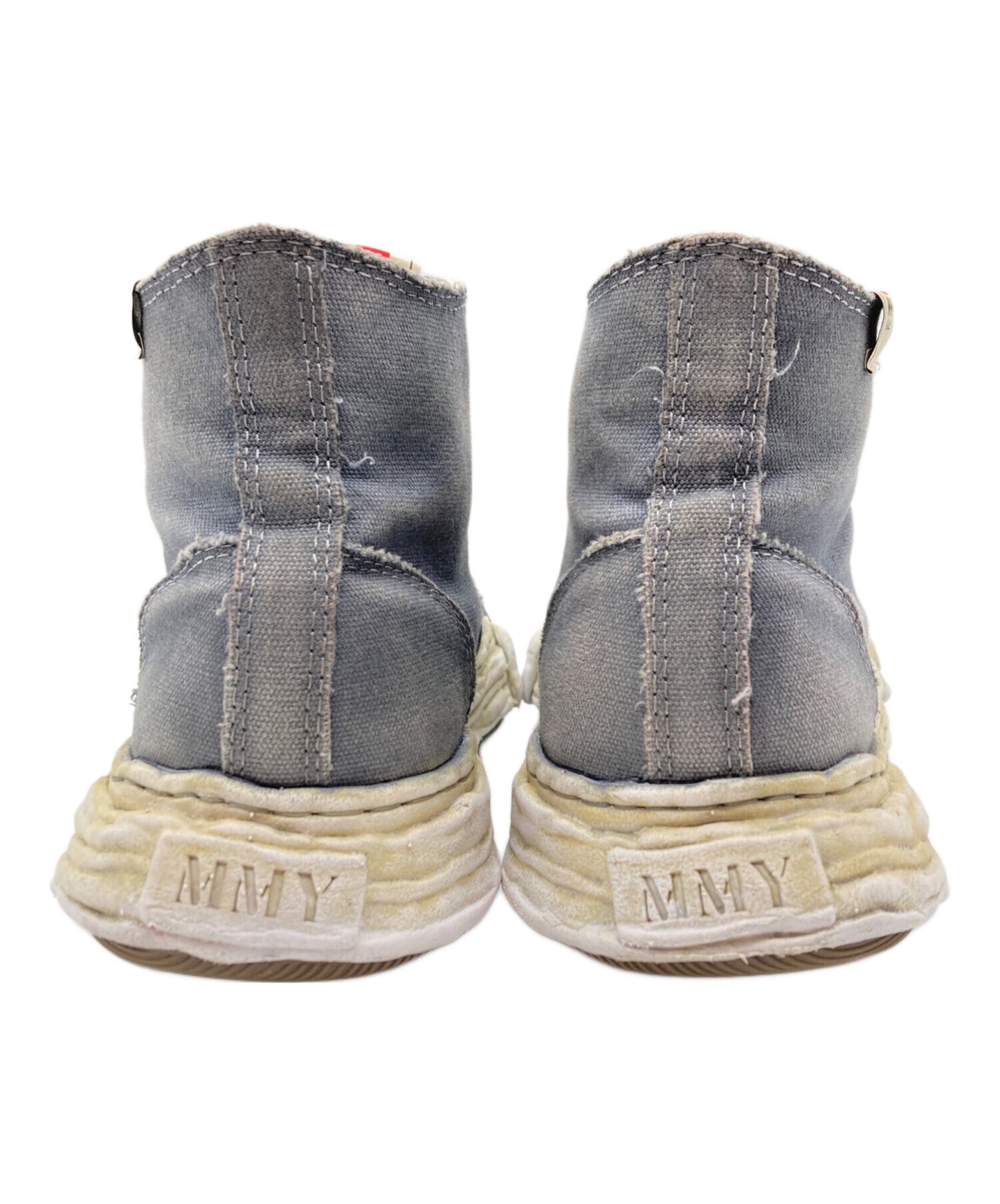 [Pre-owned] MIHARA YASUHIRO PETERSON 23 HIGH CANVAS GARMENT DYE/Sneakers A12FW705