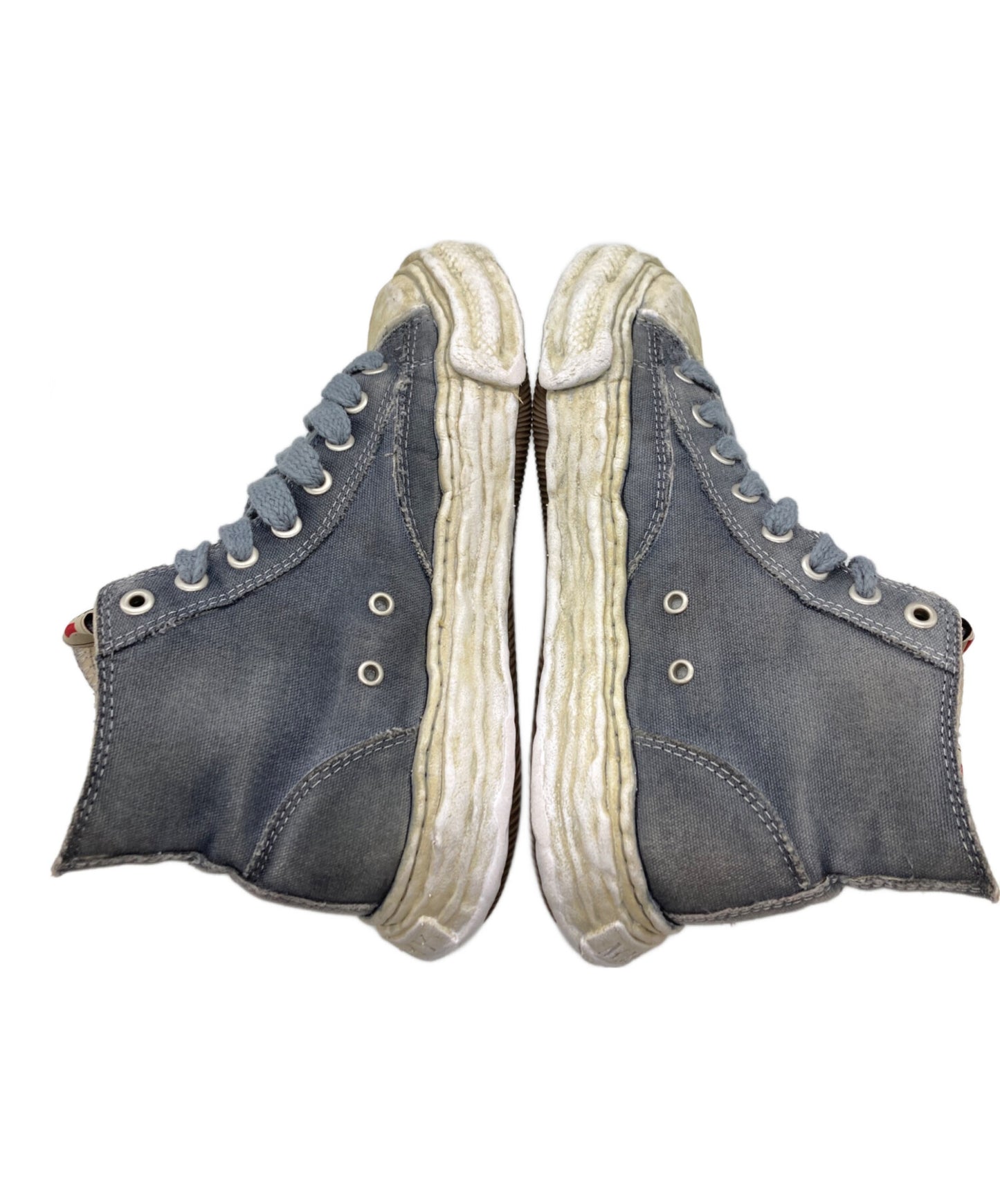 [Pre-owned] MIHARA YASUHIRO PETERSON 23 HIGH CANVAS GARMENT DYE/Sneakers A12FW705