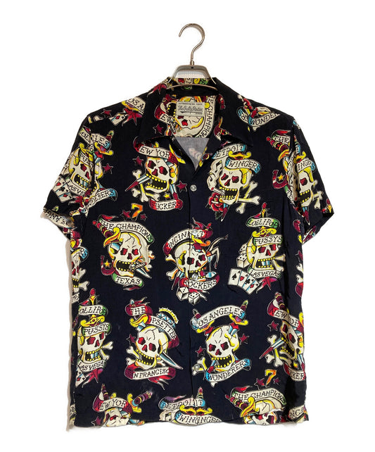 [Pre-owned] WACKO MARIA Skull Aloha Shirt/Short Sleeve