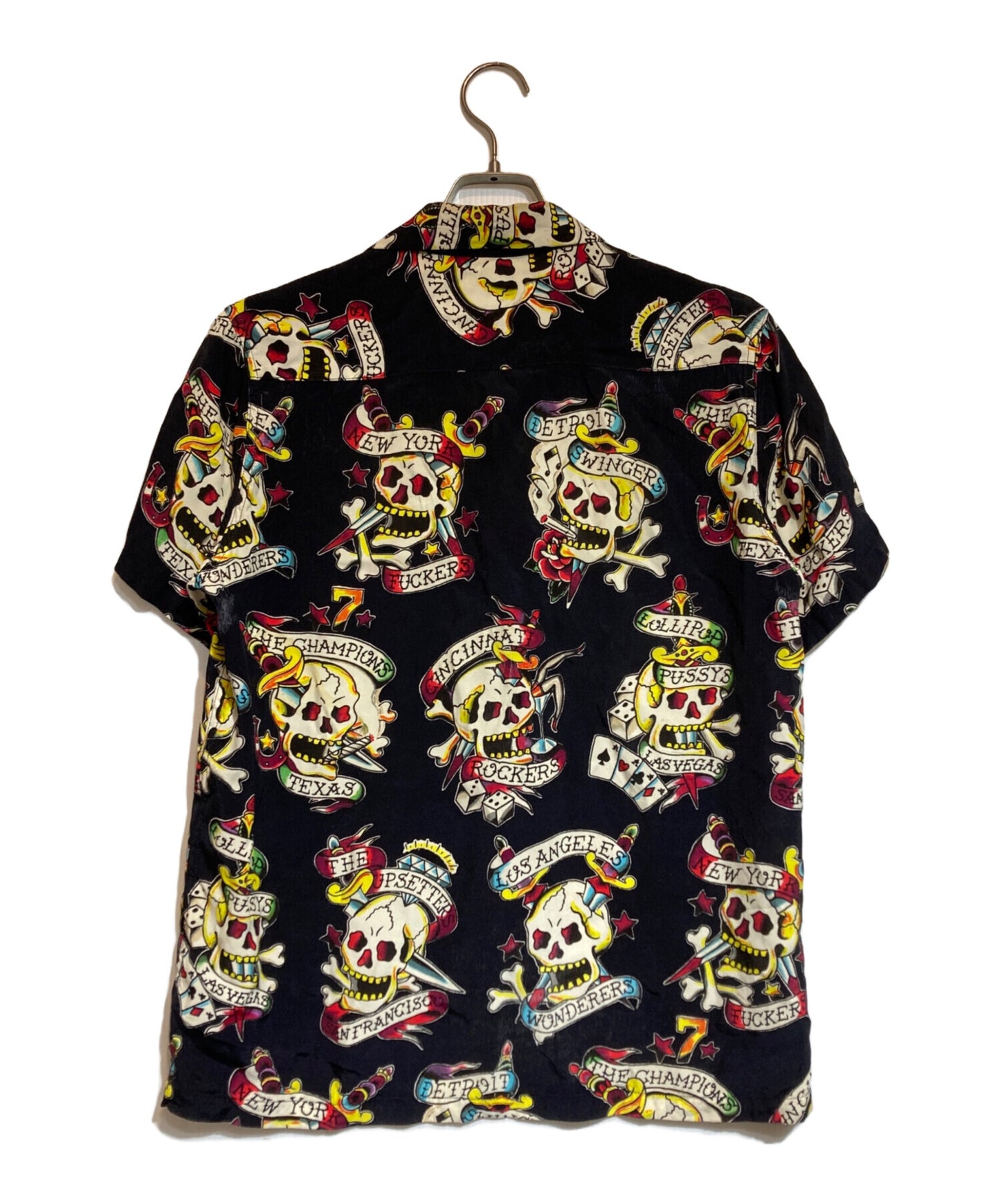 [Pre-owned] WACKO MARIA Skull Aloha Shirt/Short Sleeve