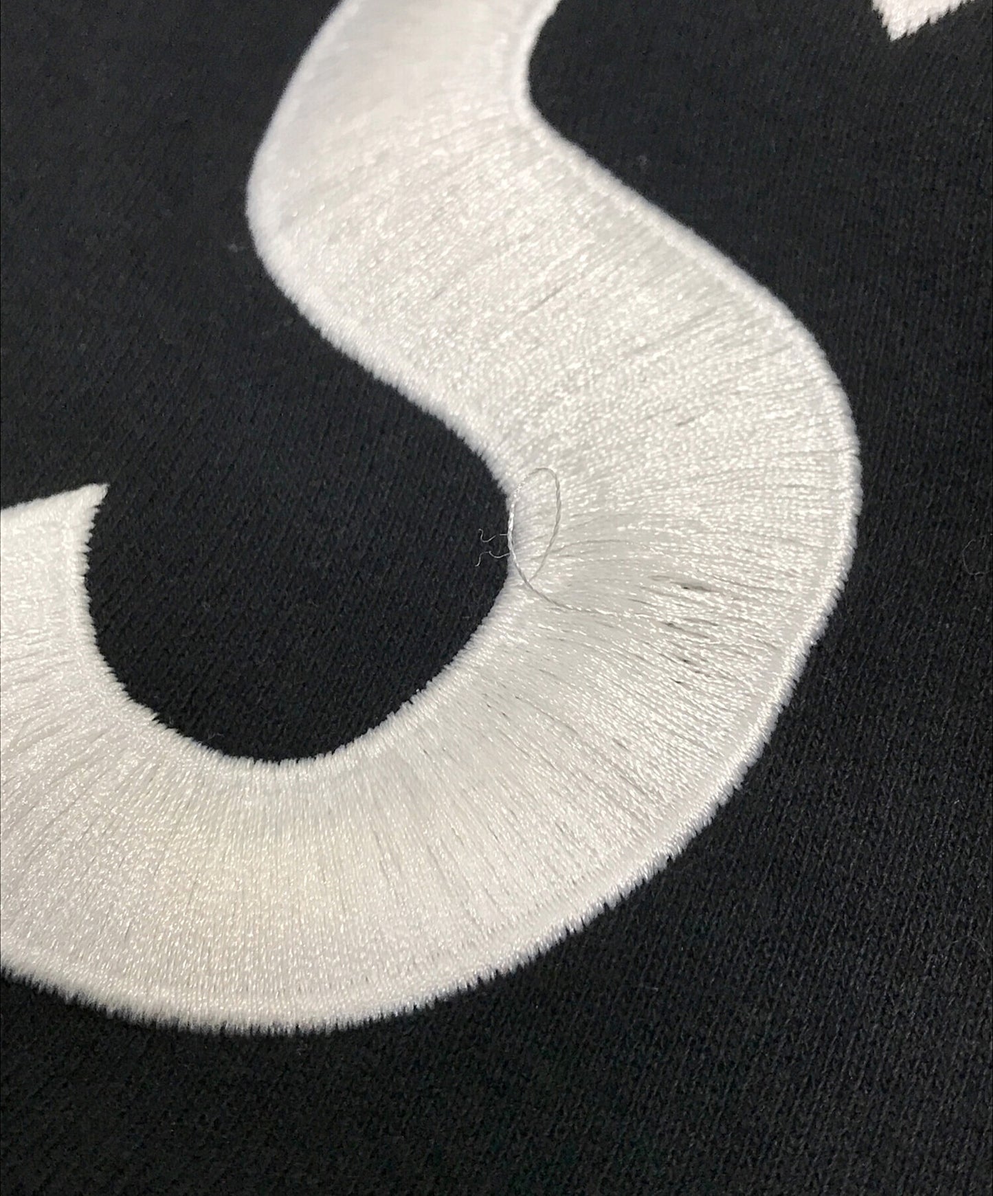 [Pre-owned] SUPREME S Logo Colorblocked Hooded Sweatshirt