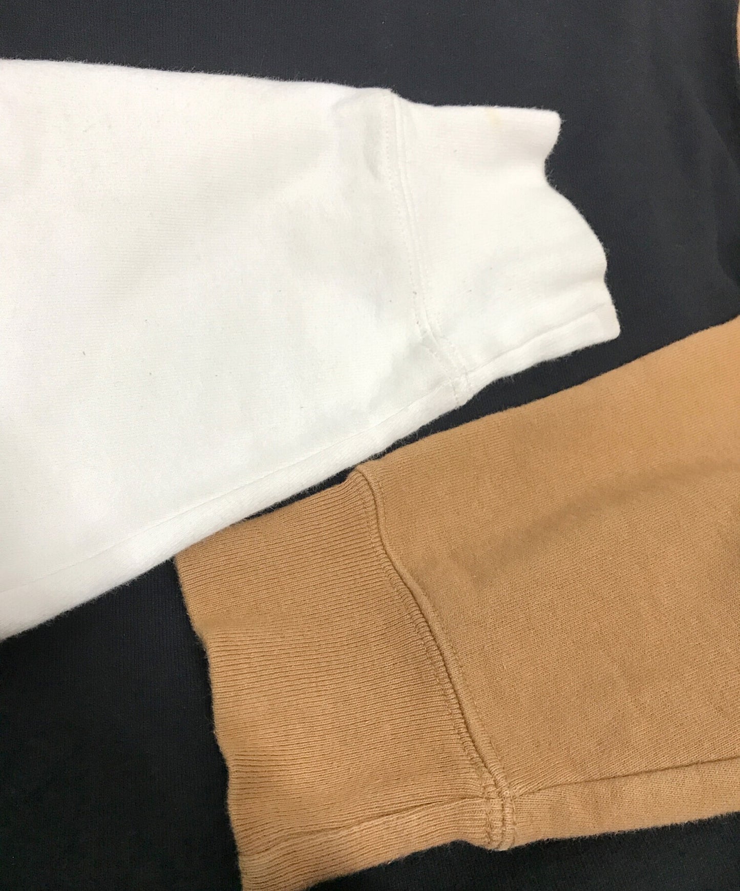 [Pre-owned] SUPREME S Logo Colorblocked Hooded Sweatshirt