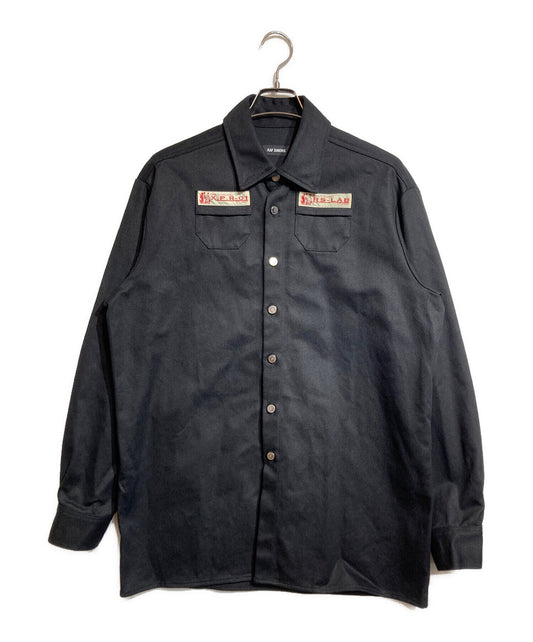 [Pre-owned] RAF SIMONS Slim fit denim shirt 201-242