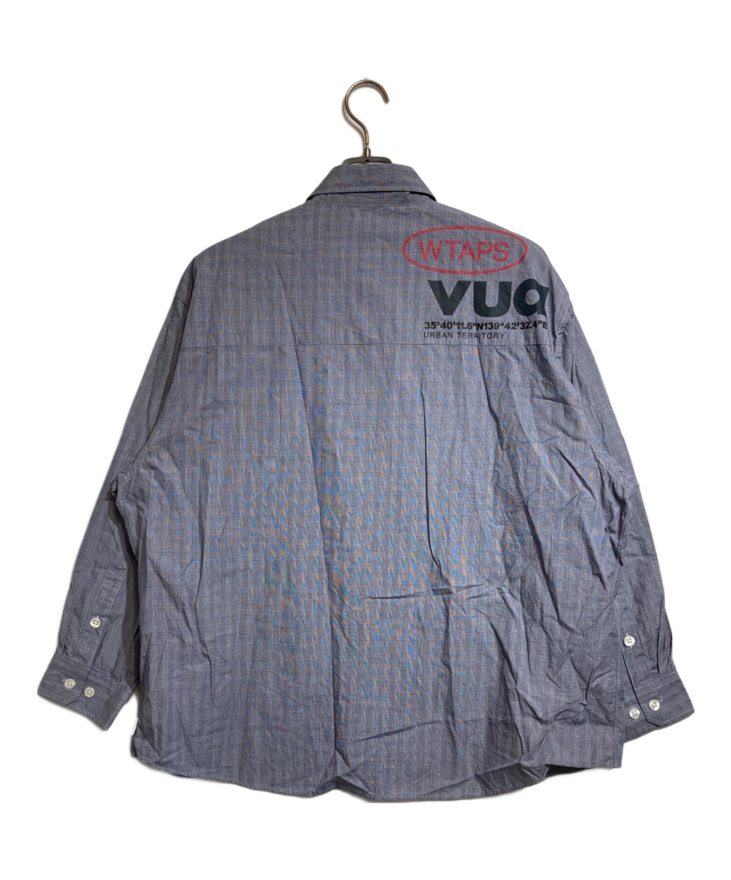 [Pre-owned] WTAPS BD 02 / LS / COTTON. BROADCLOTH. TEXTILE. PROTECT 232GWDT-SHM02