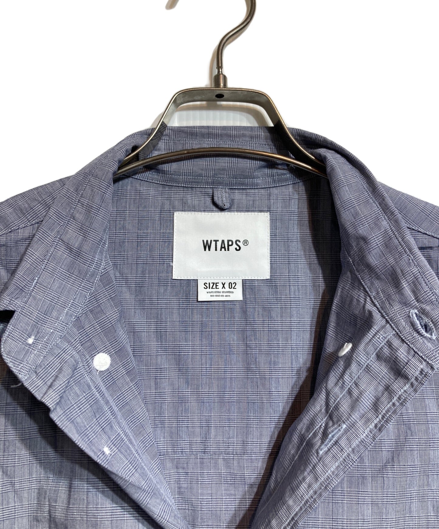 [Pre-owned] WTAPS BD 02 / LS / COTTON. BROADCLOTH. TEXTILE. PROTECT 232GWDT-SHM02