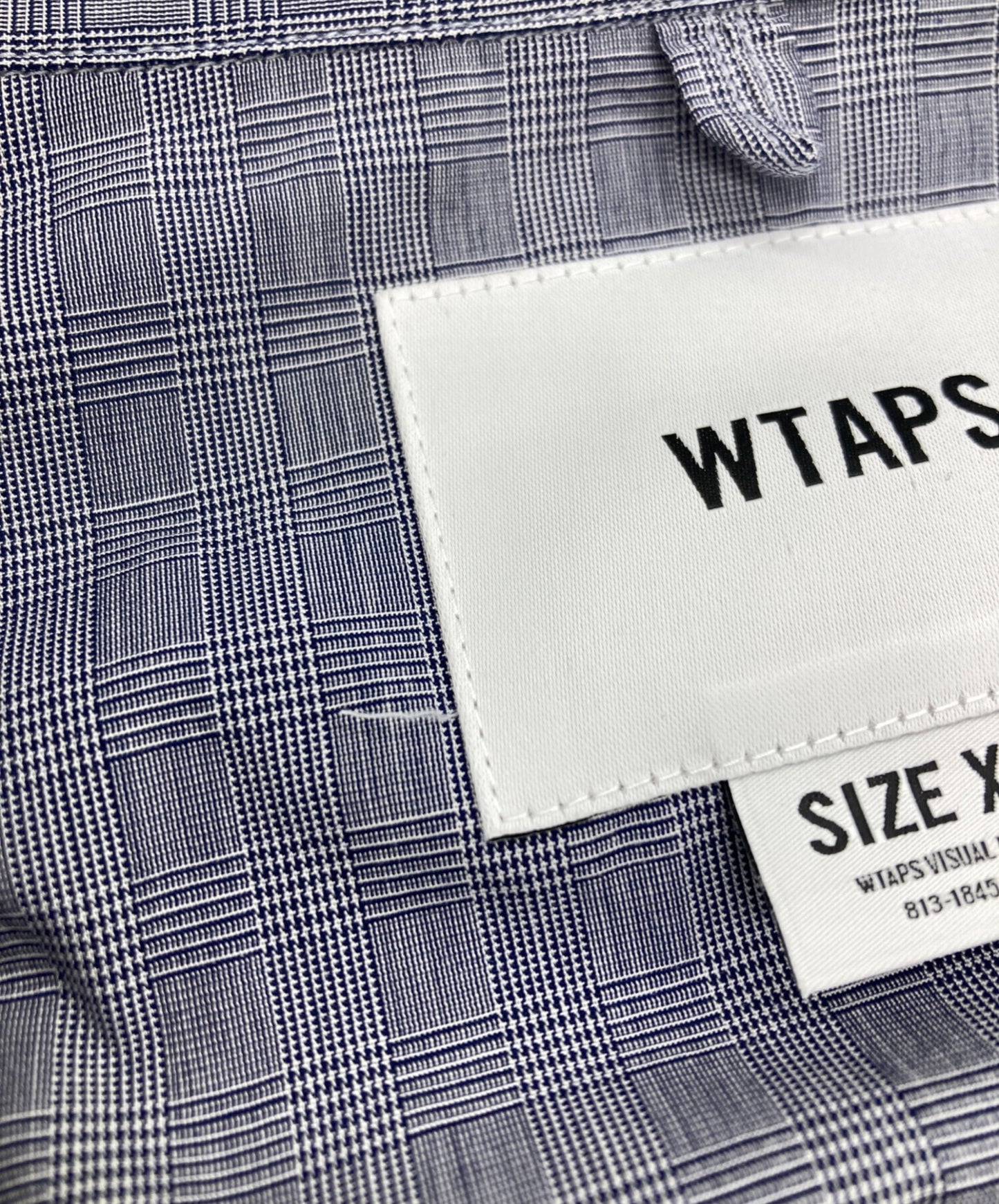 [Pre-owned] WTAPS BD 02 / LS / COTTON. BROADCLOTH. TEXTILE. PROTECT 232GWDT-SHM02