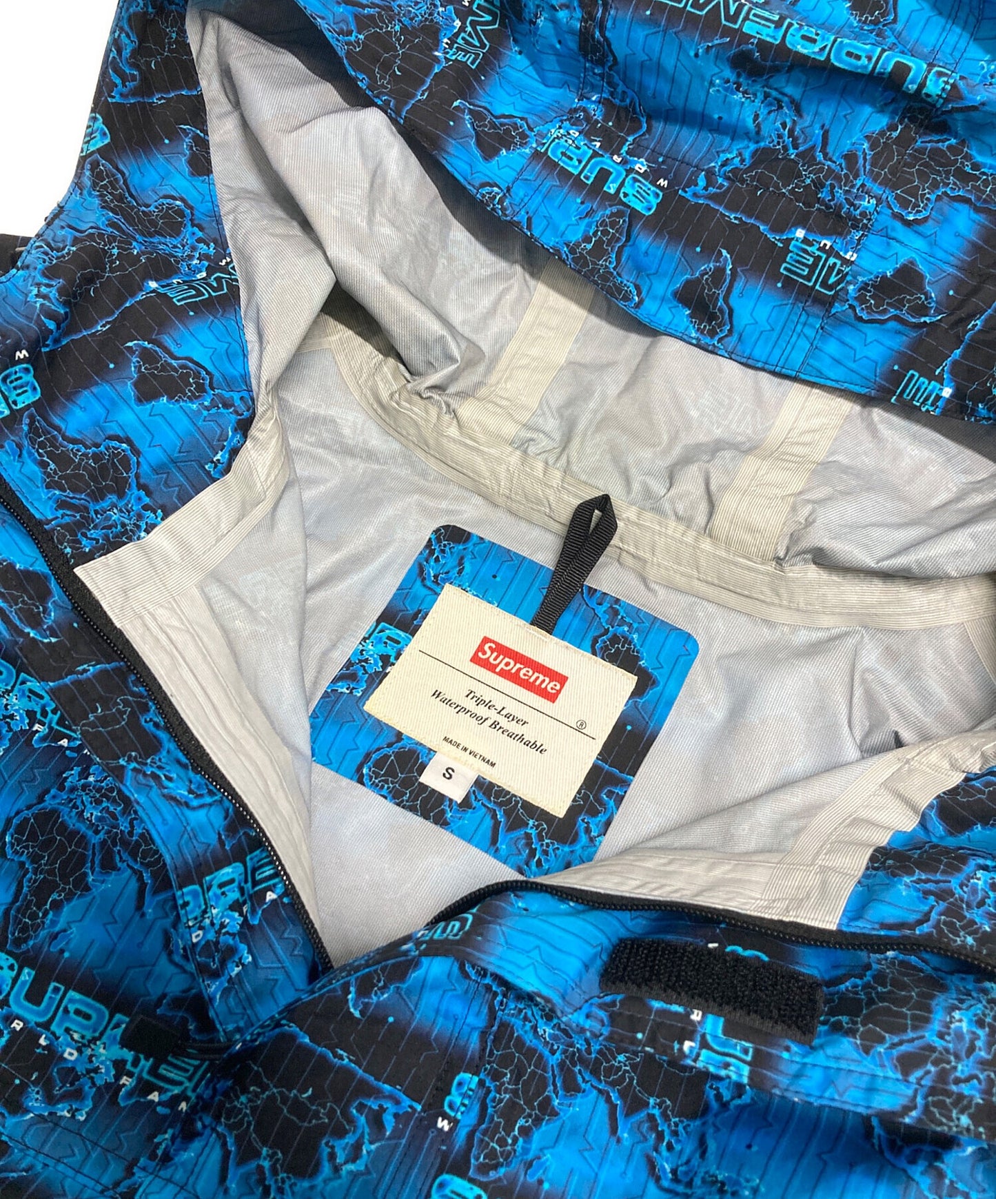 [Pre-owned] SUPREME TAPED SEAM HOODED