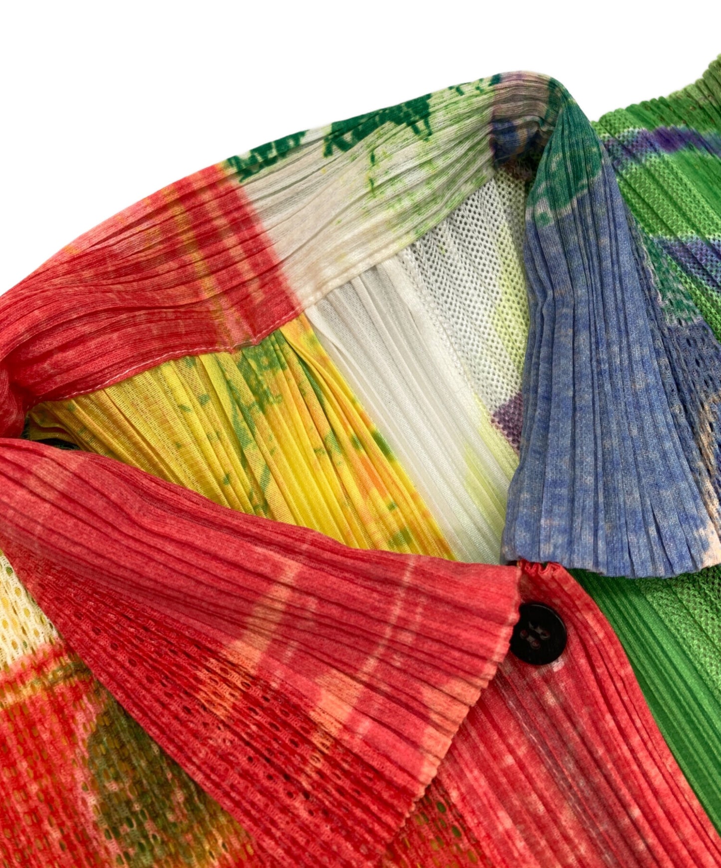 [Pre-owned] PLEATS PLEASE graphic pleat shirt PP12-JJ612