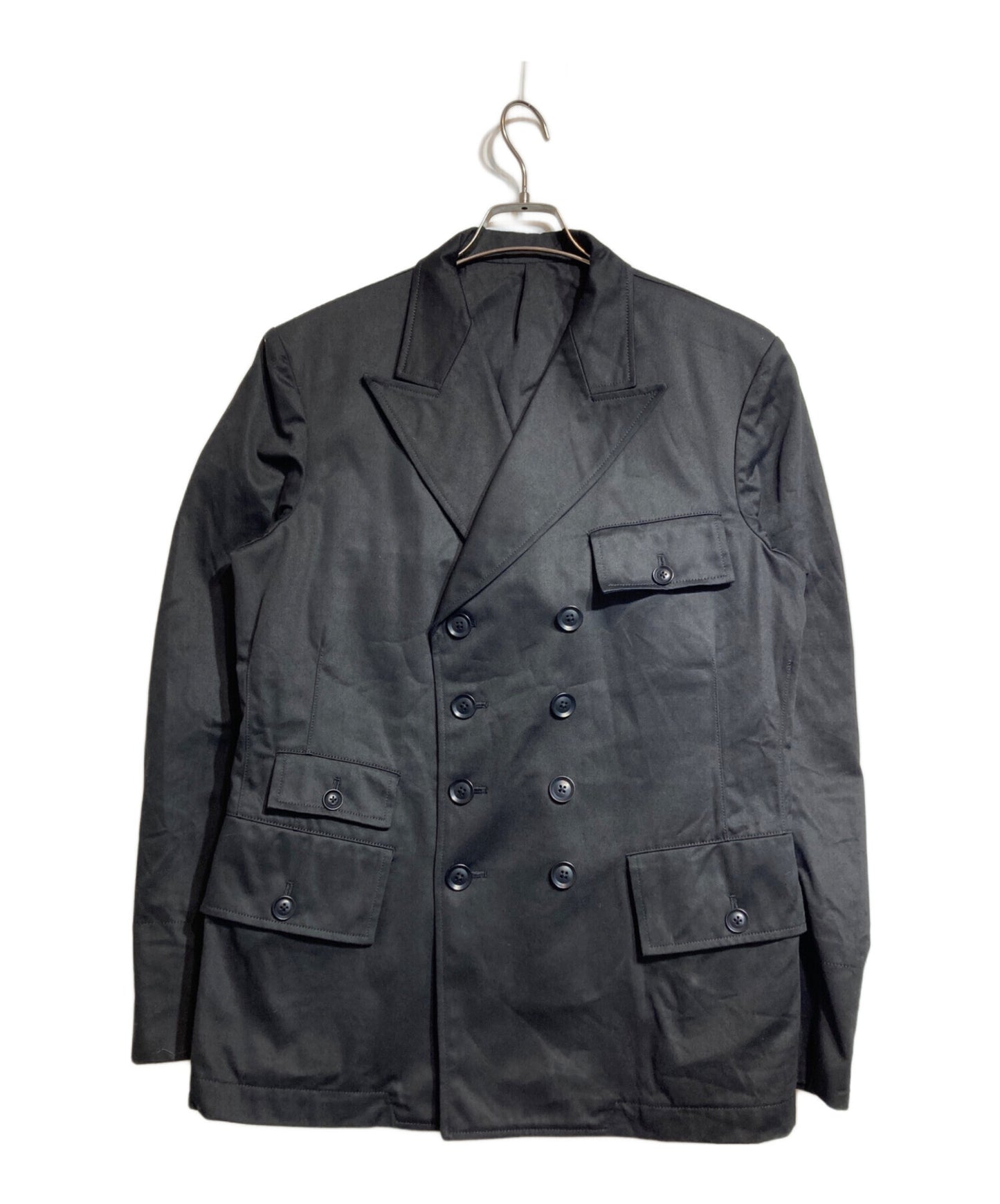 [Pre-owned] WILDSIDE YOHJI YAMAMOTO Cotton Chino Double Breasted Jacket WO-J36-001