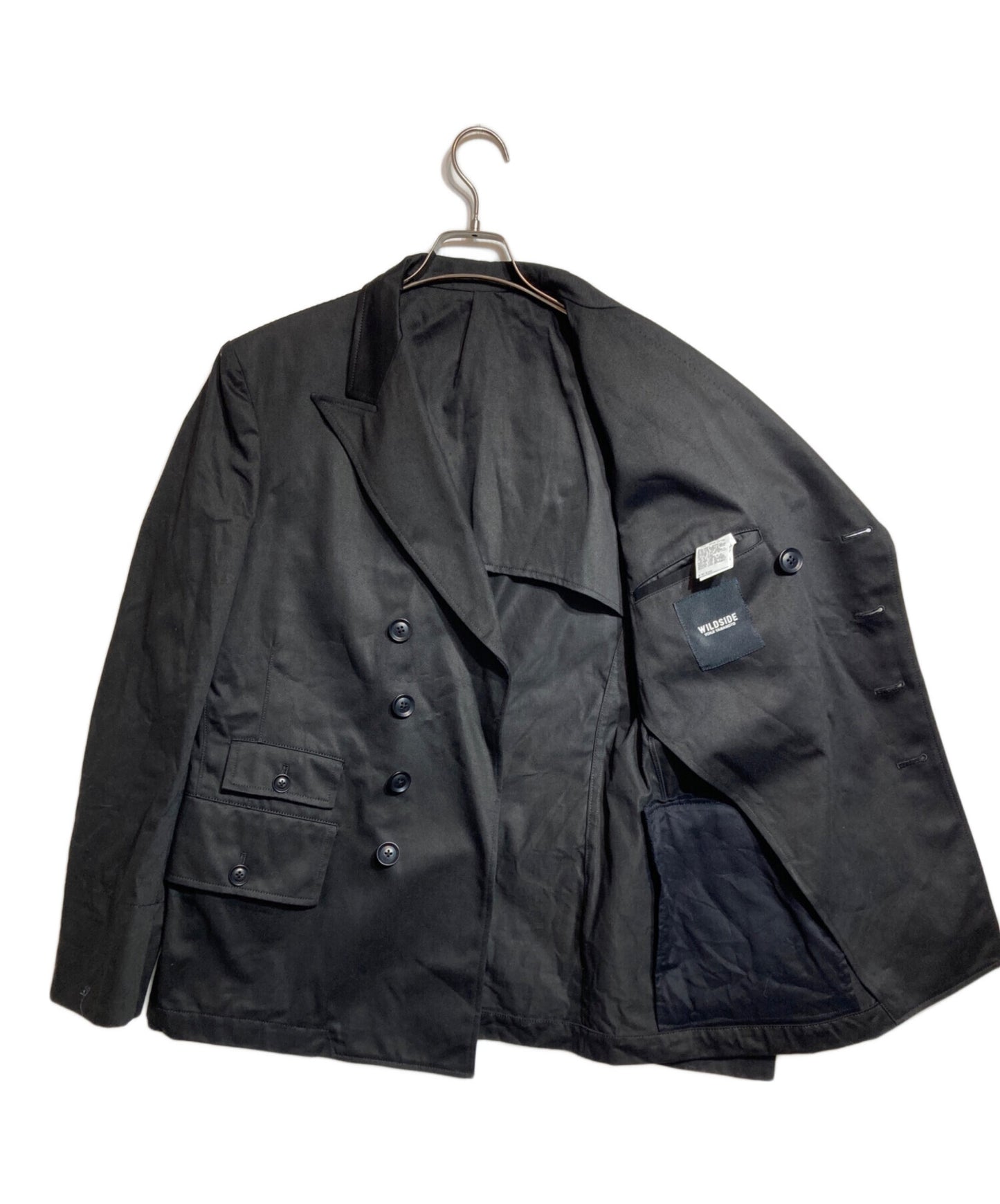 [Pre-owned] WILDSIDE YOHJI YAMAMOTO Cotton Chino Double Breasted Jacket WO-J36-001