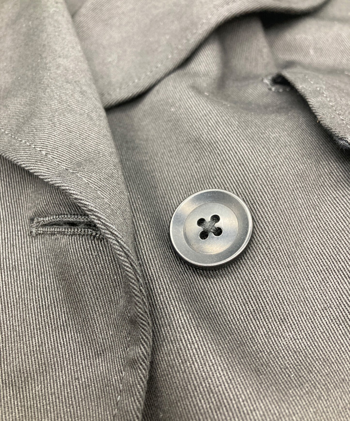 [Pre-owned] WILDSIDE YOHJI YAMAMOTO Cotton Chino Double Breasted Jacket WO-J36-001