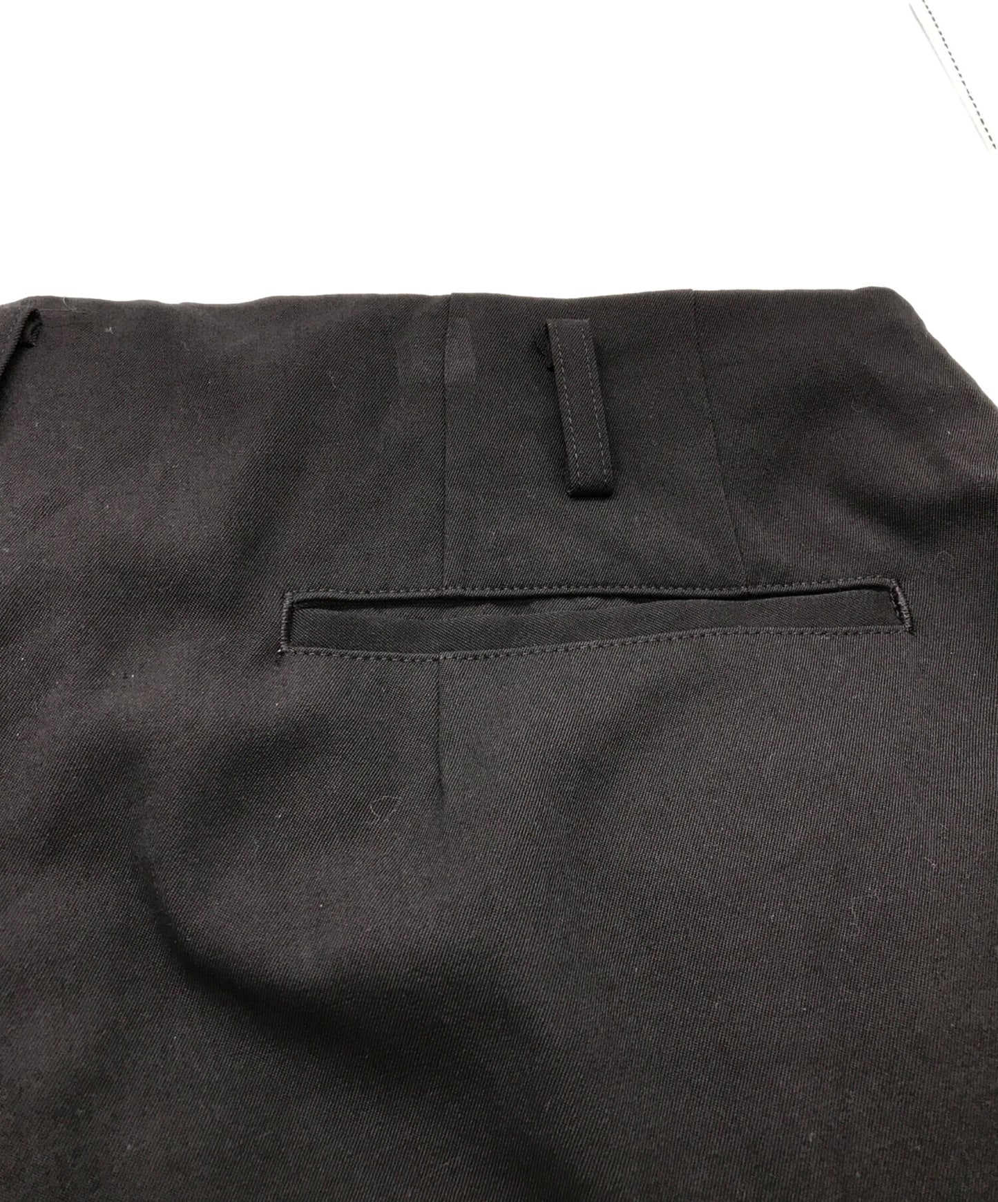 [Pre-owned] COMME des GARCONS HOMME PLUS Wool gabardine 2-tuck wide slacks PZ-P003