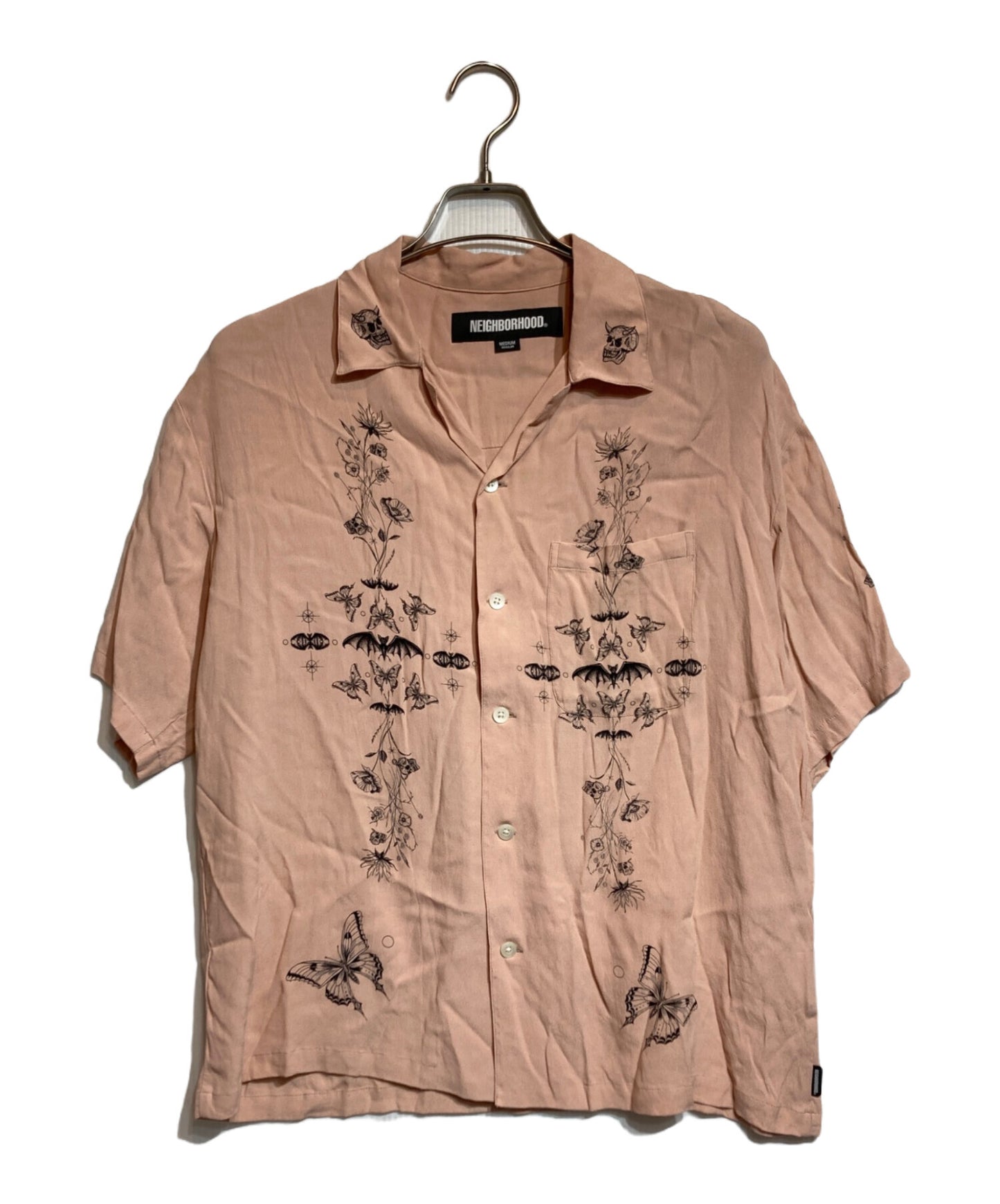 [Pre-owned] NEIGHBORHOOD HAWAIIAN SHIRT SS 241TSDWN-SHM01S