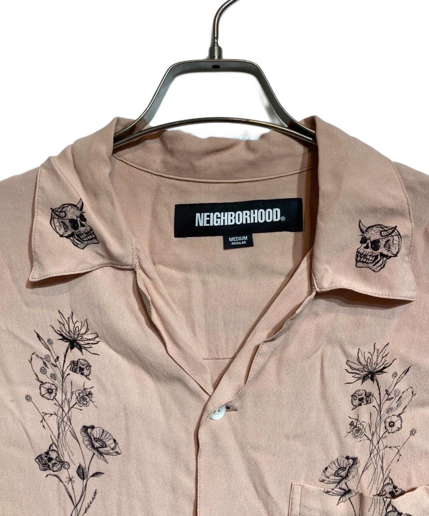 [Pre-owned] NEIGHBORHOOD HAWAIIAN SHIRT SS 241TSDWN-SHM01S