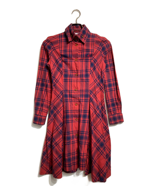 [Pre-owned] Vivienne Westwood RED LABEL Check Dress 16-03-572002