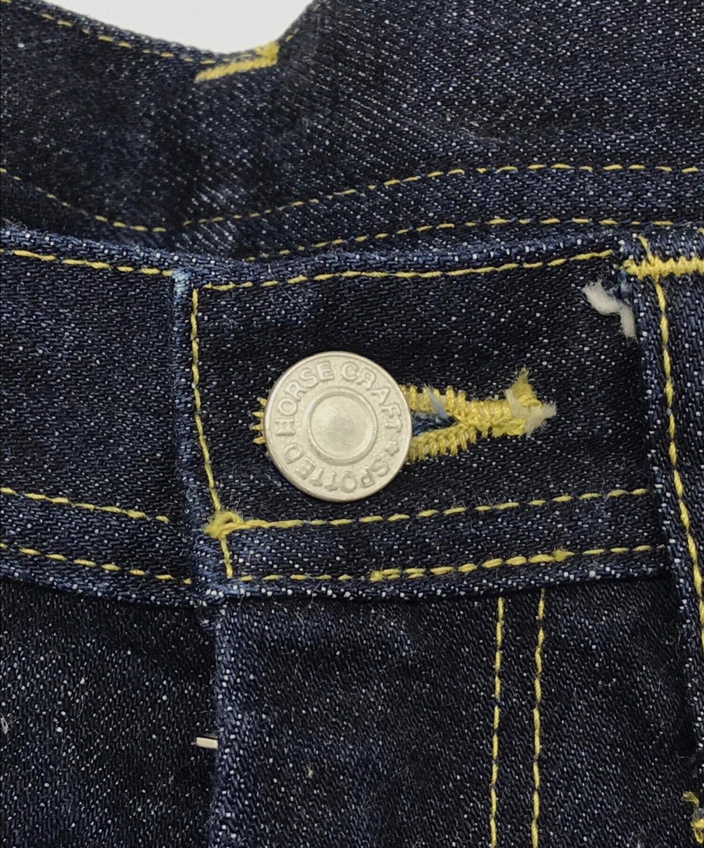 [Pre-owned] Yohji Yamamoto pour homme baker denim pants HG-P96-030