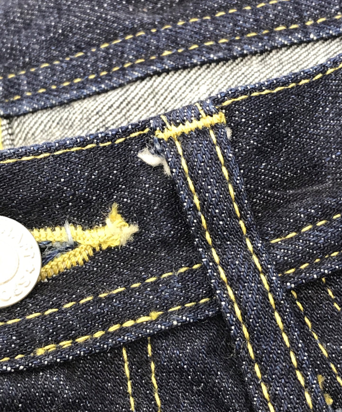 [Pre-owned] Yohji Yamamoto pour homme baker denim pants HG-P96-030