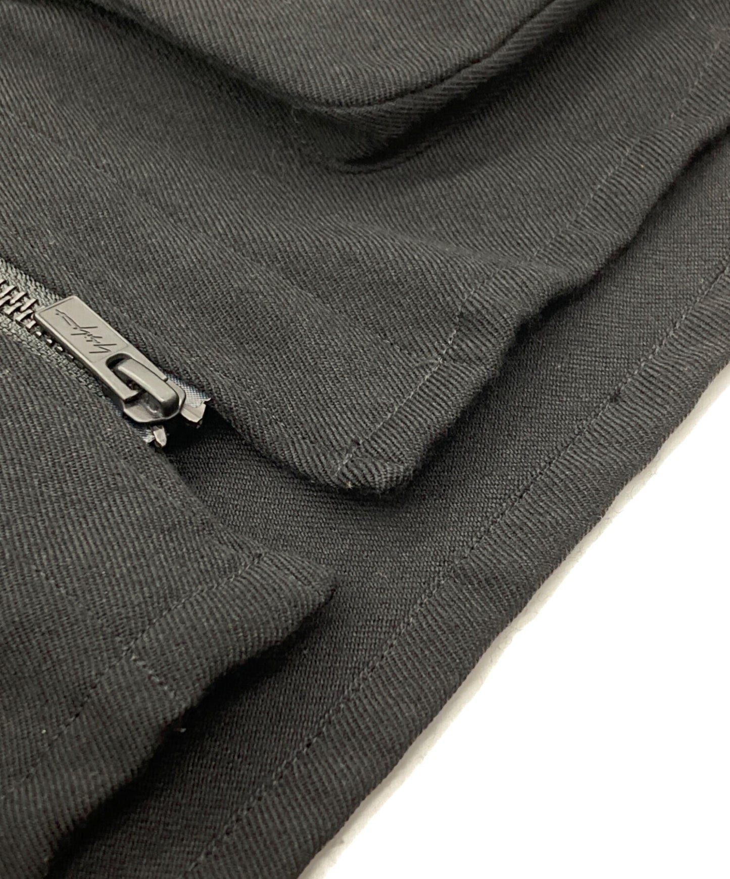 [Pre-owned] Yohji Yamamoto pour homme ARMY GABARDINE HOODED VEST HE-V08-101