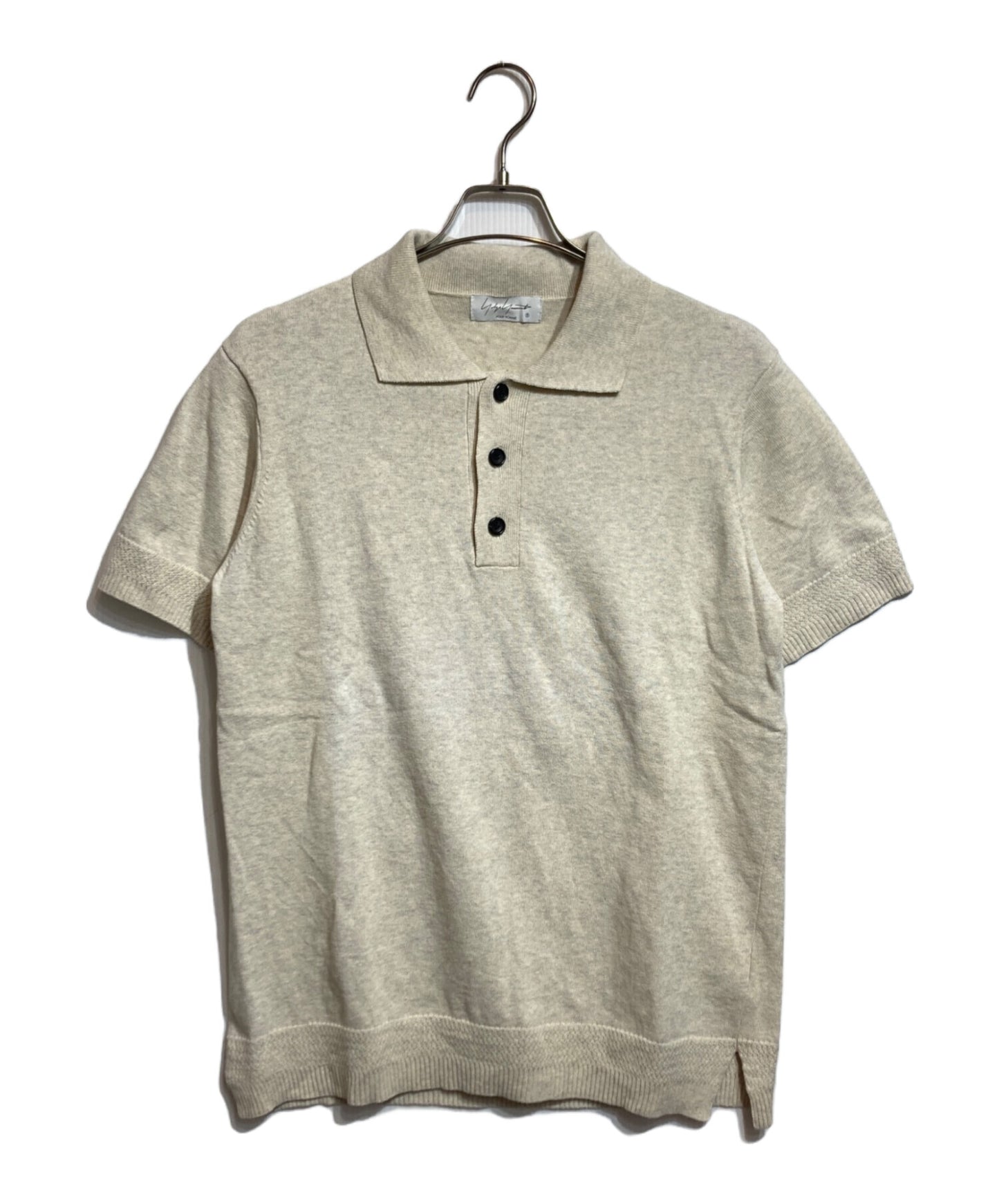 [Pre-owned] Yohji Yamamoto pour homme Jersey knit polo shirt HG-K22-099