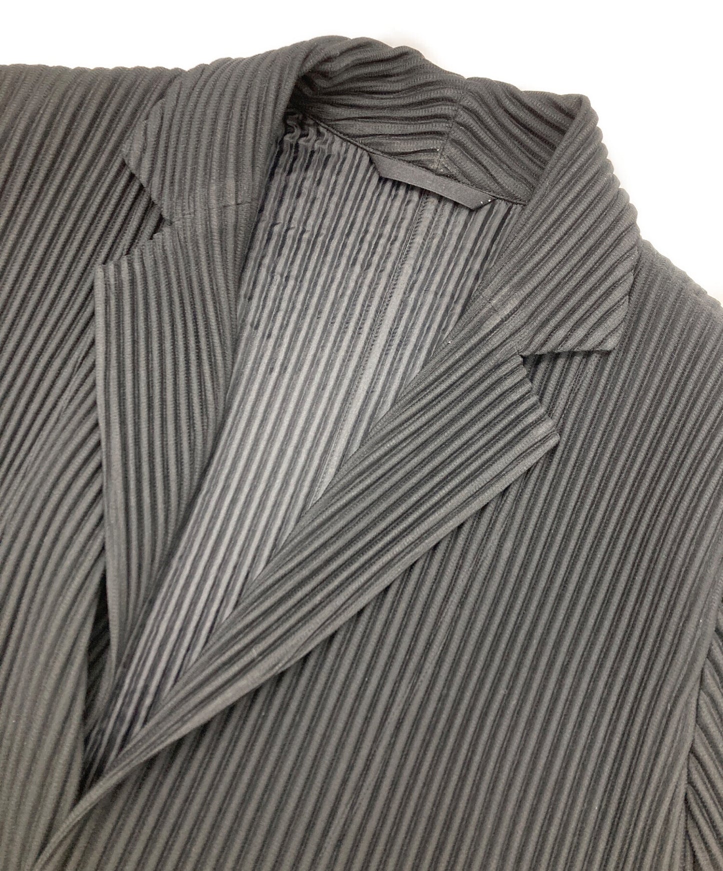[Pre-owned] HOMME PLISSE ISSEY MIYAKE Pleated Tailored Jacket HP55JD101