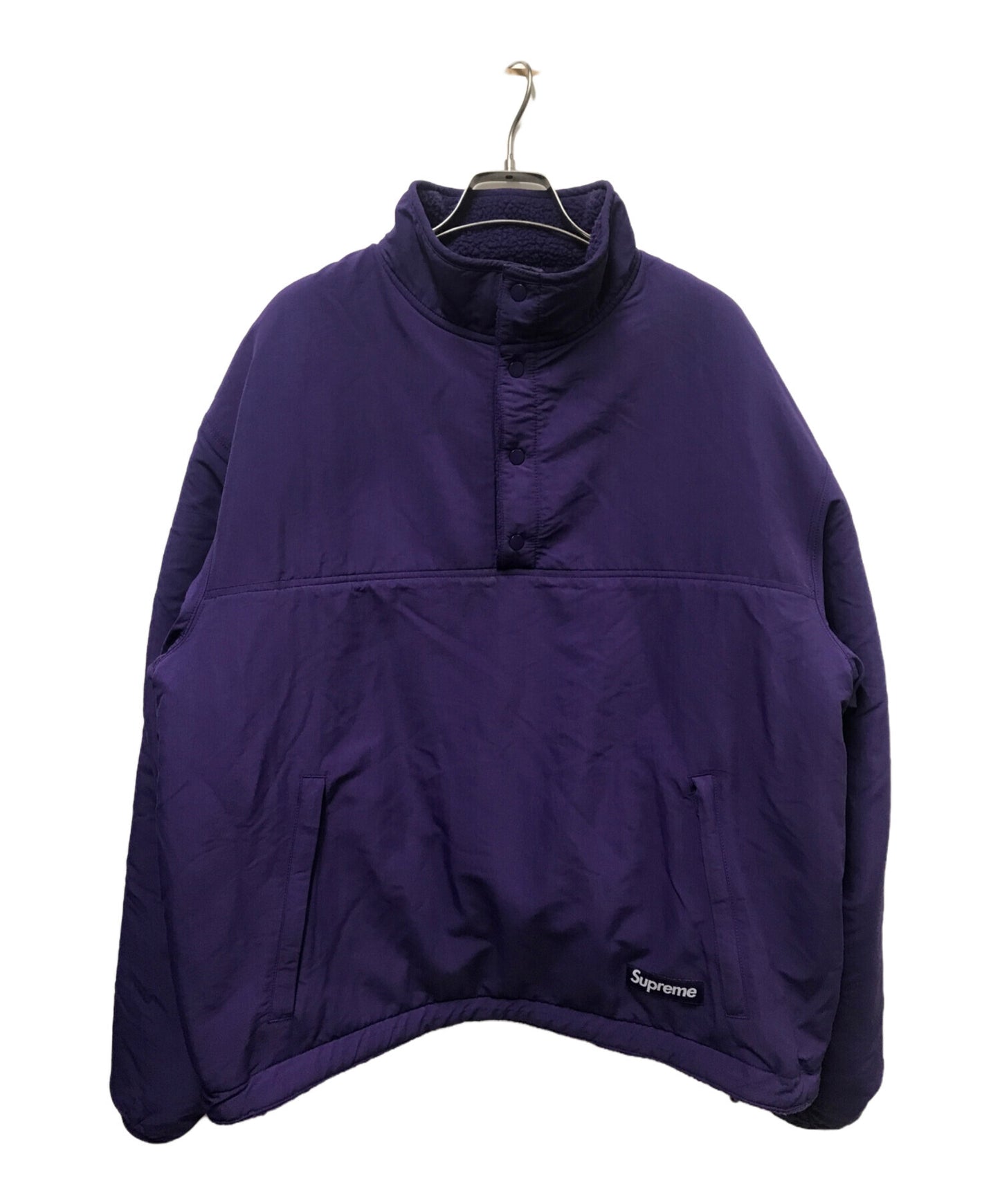 [Pre-owned] SUPREME Polartec Shearling Reversible Pullover