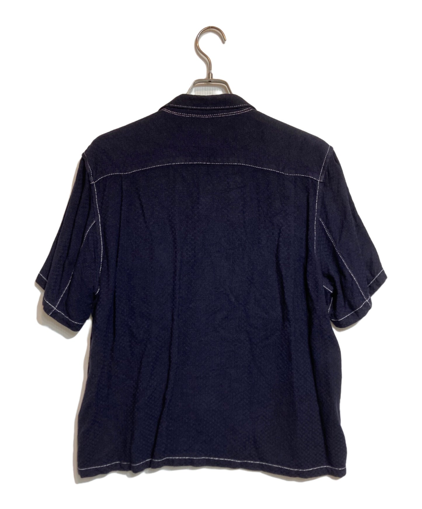 [Pre-owned] COMME des GARCONS SHIRT stitched open collar shirt S11021