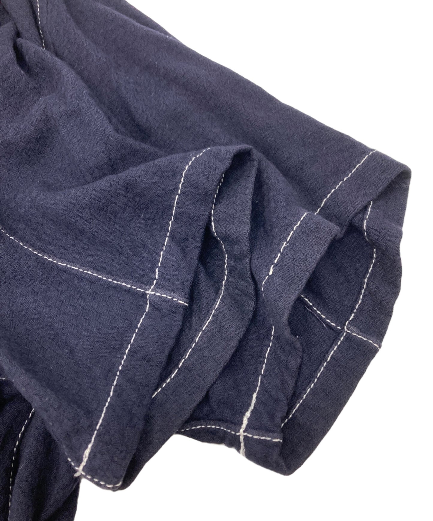 [Pre-owned] COMME des GARCONS SHIRT stitched open collar shirt S11021