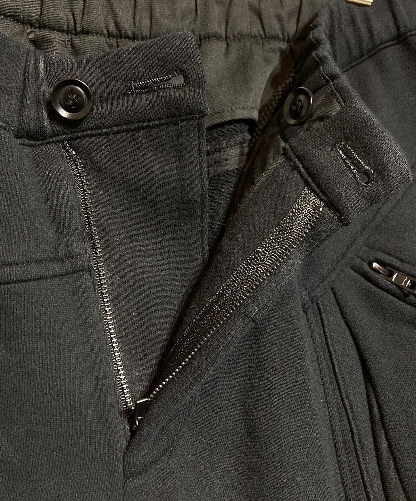 [Pre-owned] Yohji Yamamoto pour homme French Terry W-Side Out P-Lined Sweatpants HH-P51-021