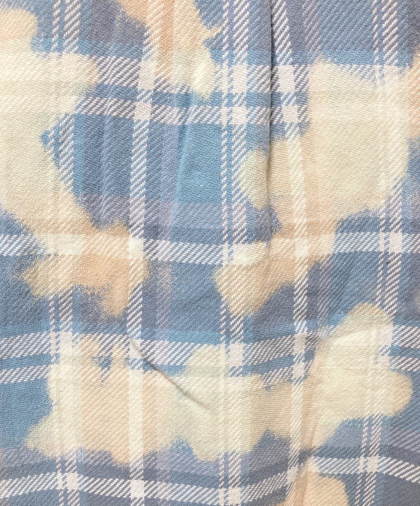 [Pre-owned] A BATHING APE BLEACHED BAPE CHECK SHIRT JACKET 001SHK301005M