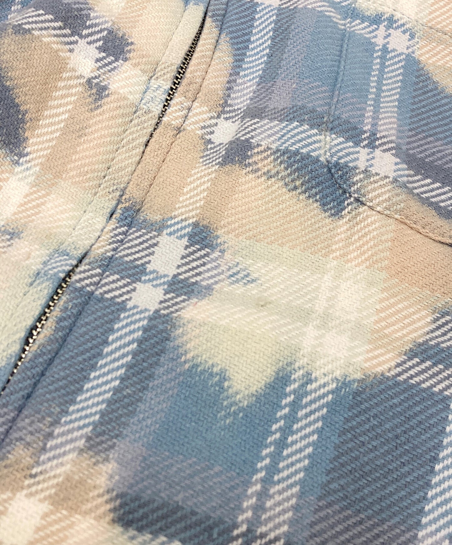 [Pre-owned] A BATHING APE BLEACHED BAPE CHECK SHIRT JACKET 001SHK301005M