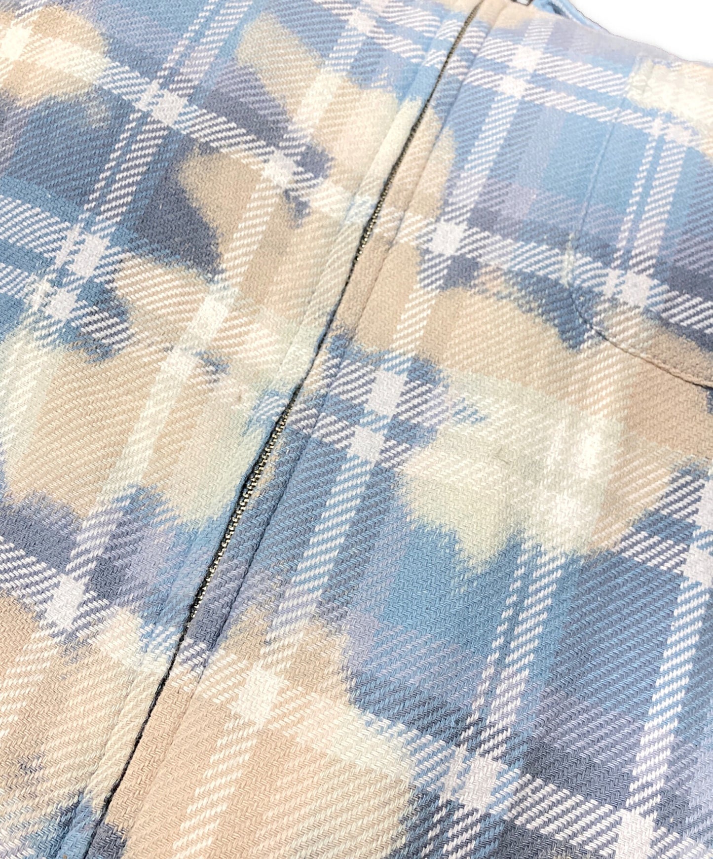 [Pre-owned] A BATHING APE BLEACHED BAPE CHECK SHIRT JACKET 001SHK301005M