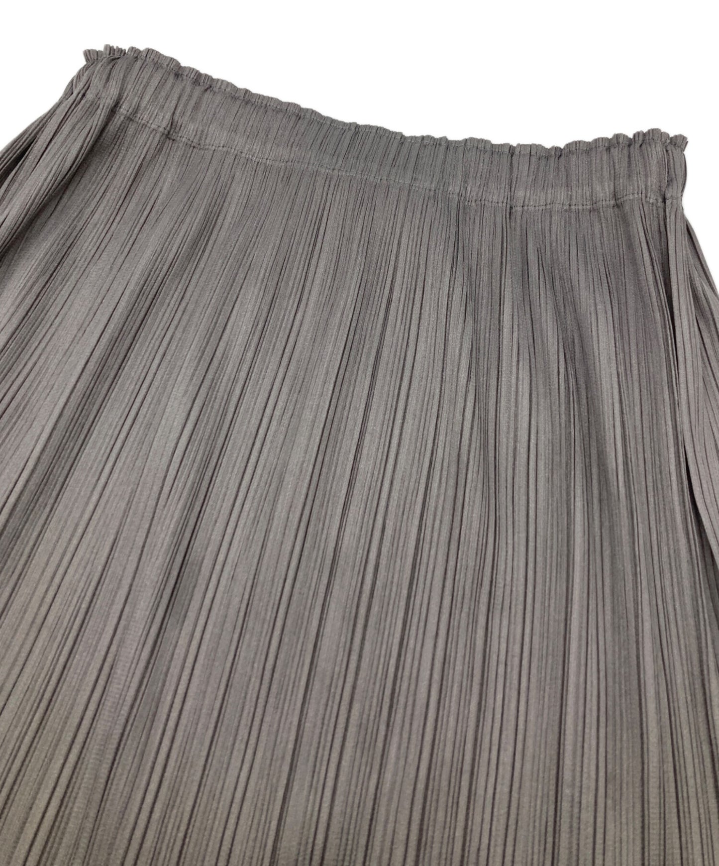 [Pre-owned] PLEATS PLEASE pleated midi-skirt PP71-JG893