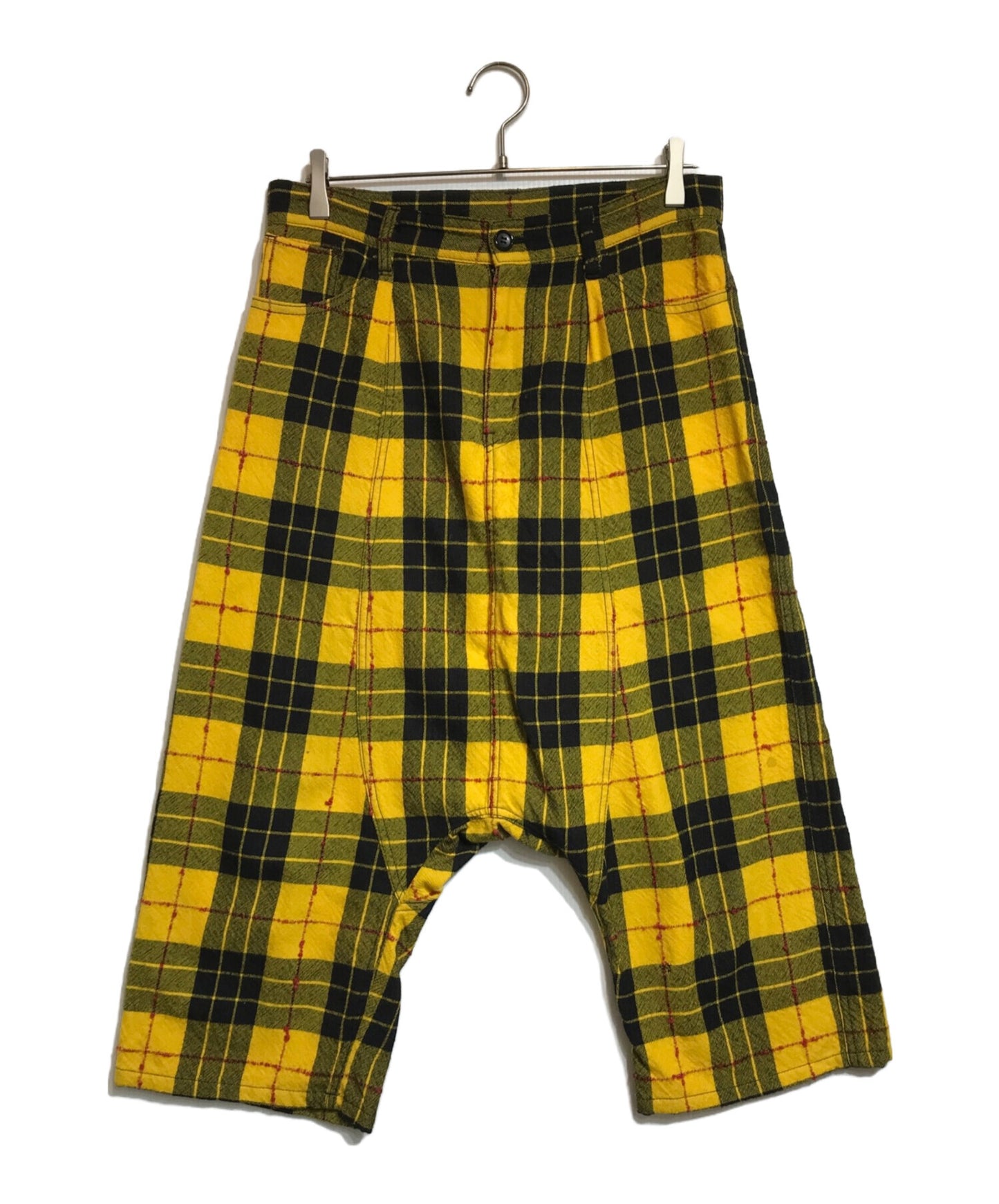 [Pre-owned] tricot COMME des GARCONS sarouel check pants TL-P008