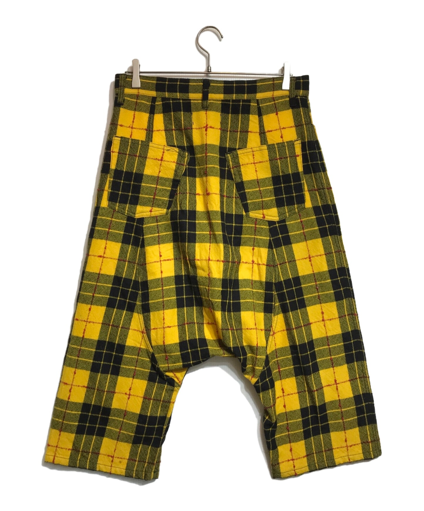 [Pre-owned] tricot COMME des GARCONS sarouel check pants TL-P008